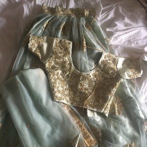 Embroidered lehenga choli